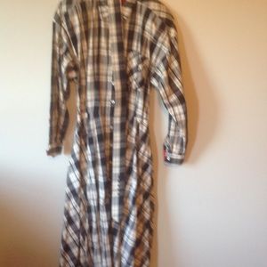 Vintage button down dress